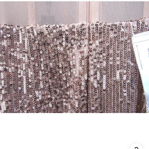 NWT BCBG MaxAzria Sequin Evening Gown Size small PROM WEDDING NEW - Picture 4 of 13